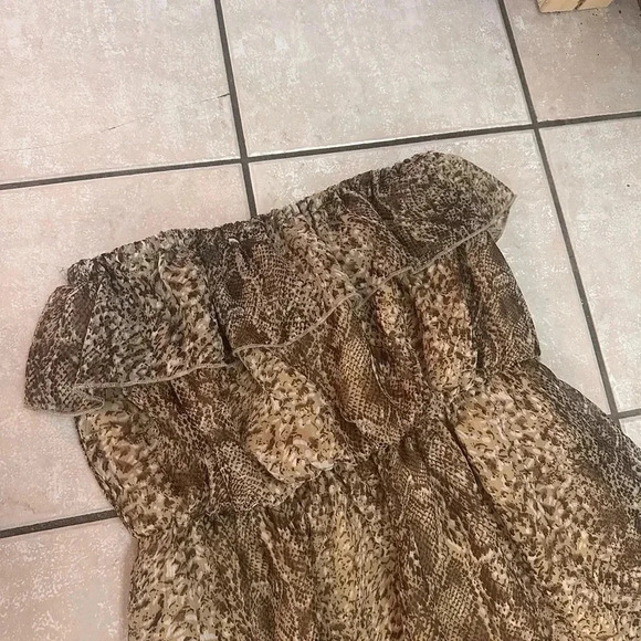 2 for 15 Strapless Ruffle Dress - Picture 5 of 8